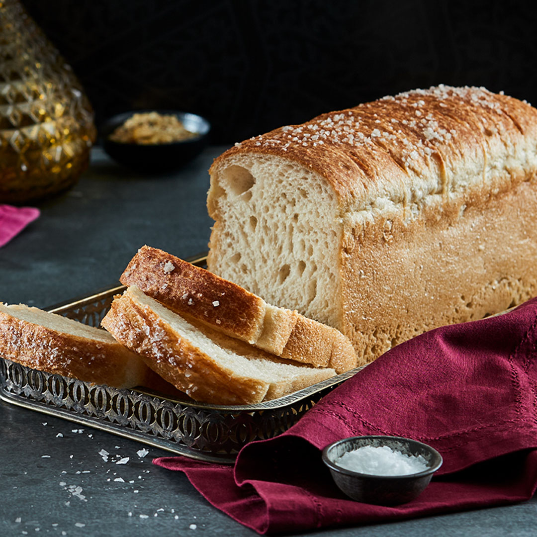 NEW Sea Salt Turkish Loaf White Bread Doesn't Have To Be White Bread