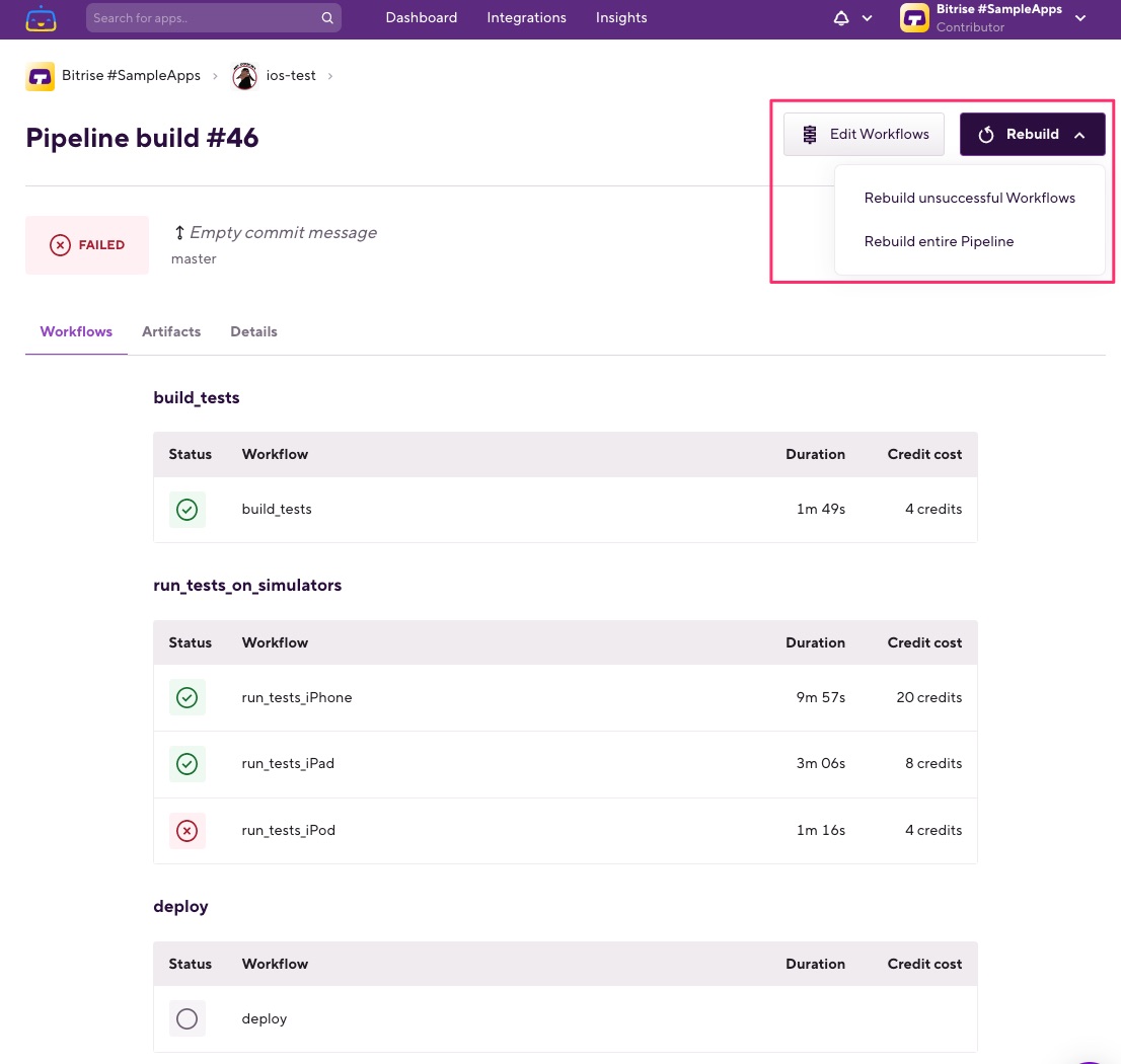 Build Pipelines efficient CI/CD workflows with parallelization