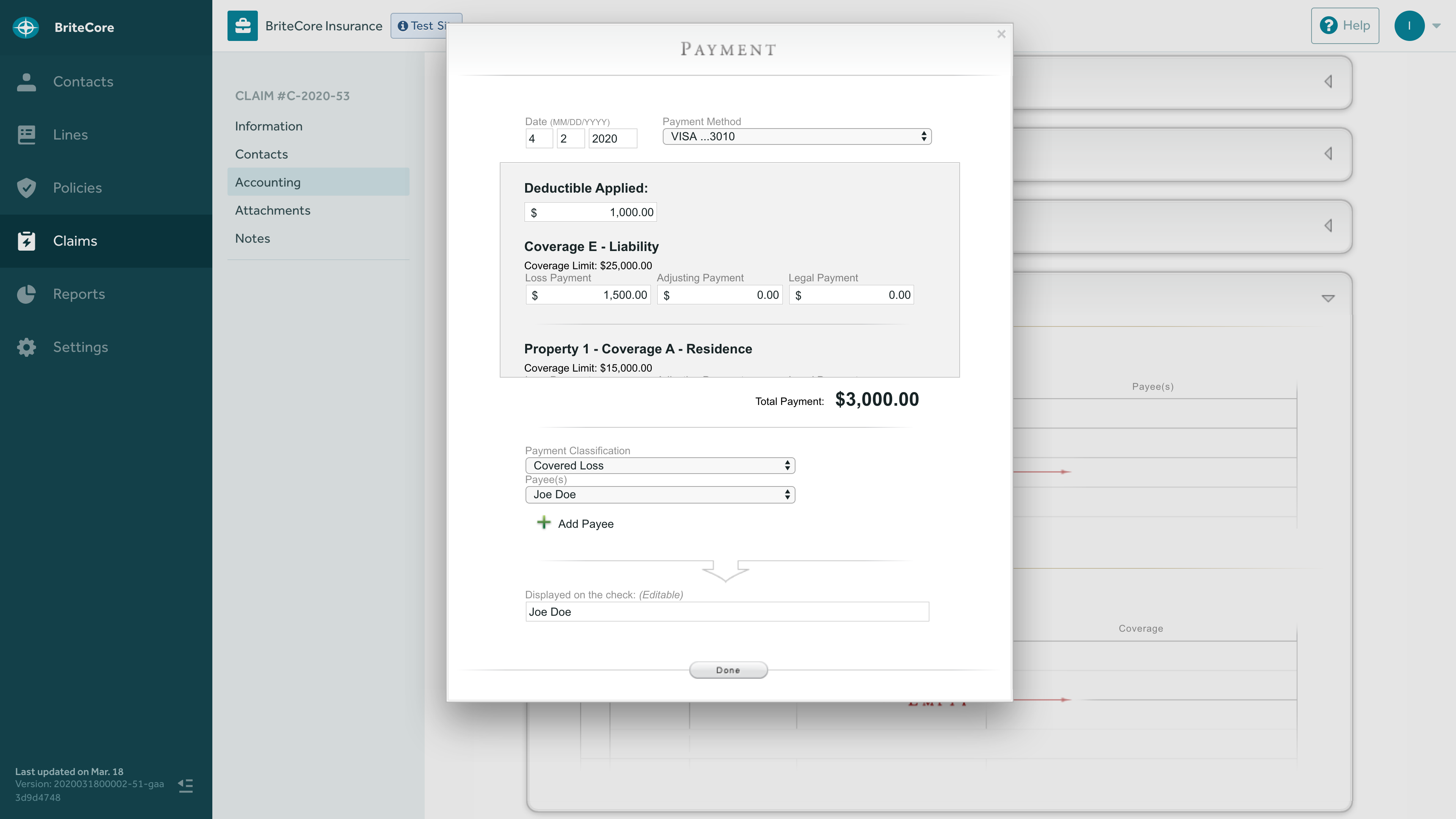 Claims Management