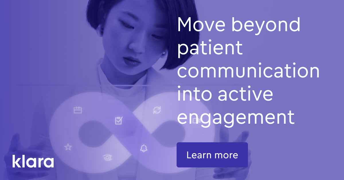 Conversational Patient Engagement Software Klara