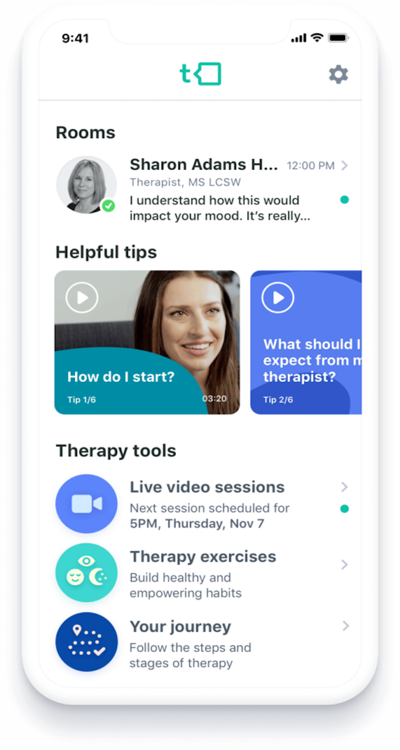 Talkspace mobile tools