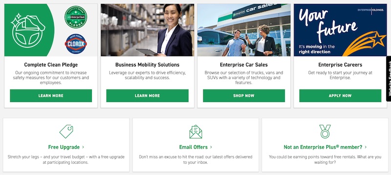 Enterprises promises for customer satisfaction