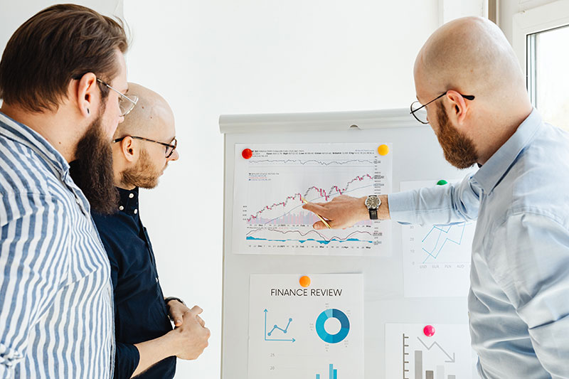 management and financial performance reviews