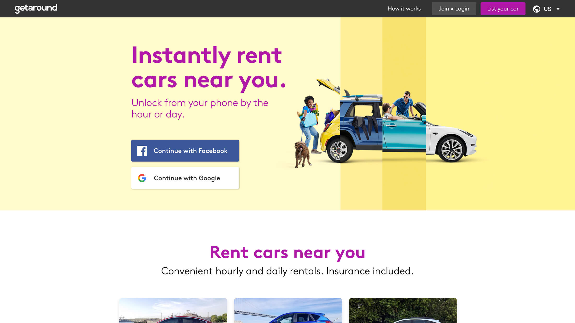 Getaround switched to flow to take control of their website flow