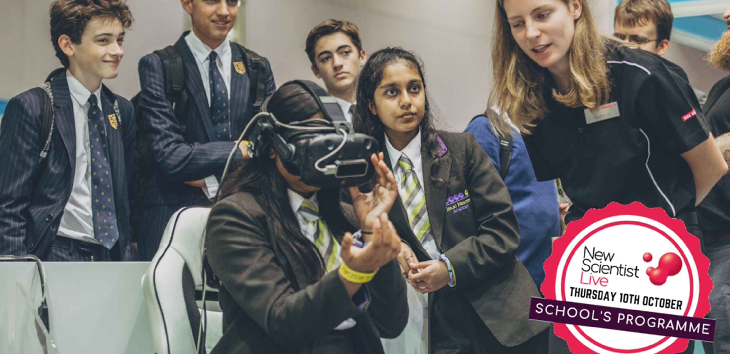 New Scientist Live School Trip