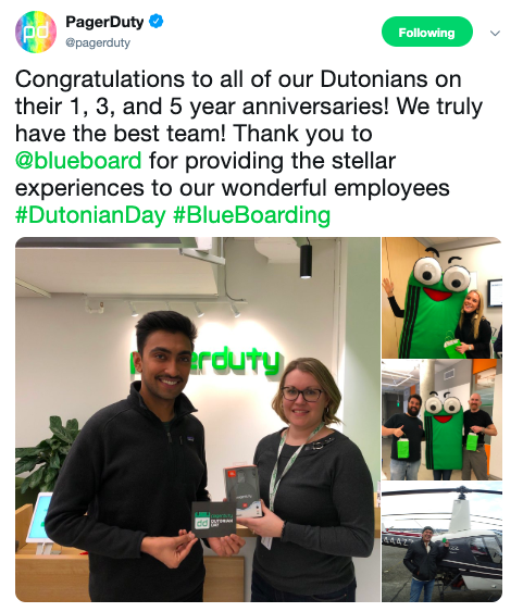 Successful Employee Anniversary Award Program