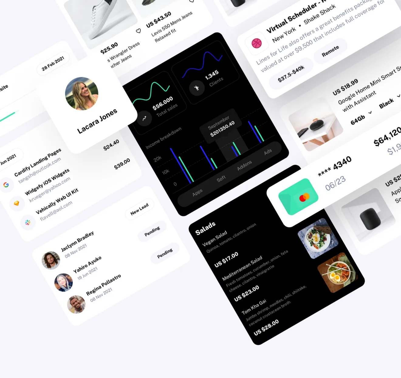 Droid Multipurpose UI Kit for Mobile Apps