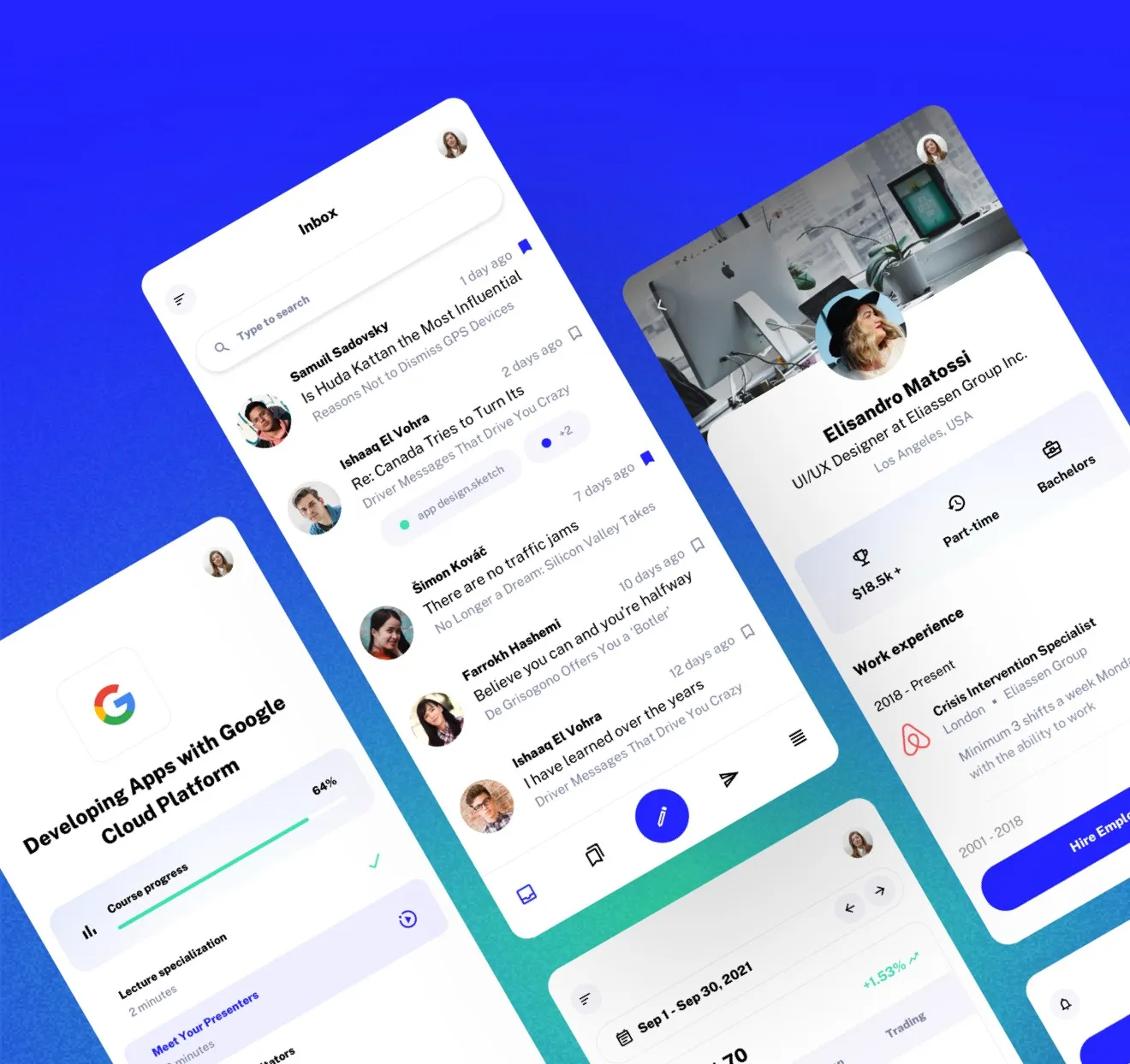 Droid Multipurpose UI Kit for Mobile Apps