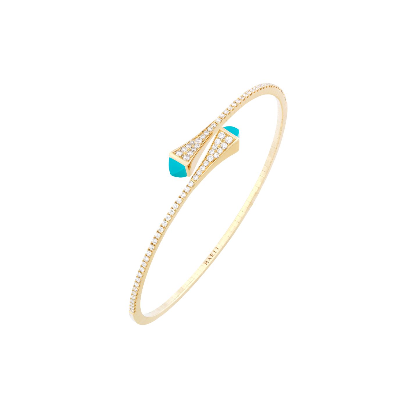 Cleo Diamond Slim Slip-On Bracelet