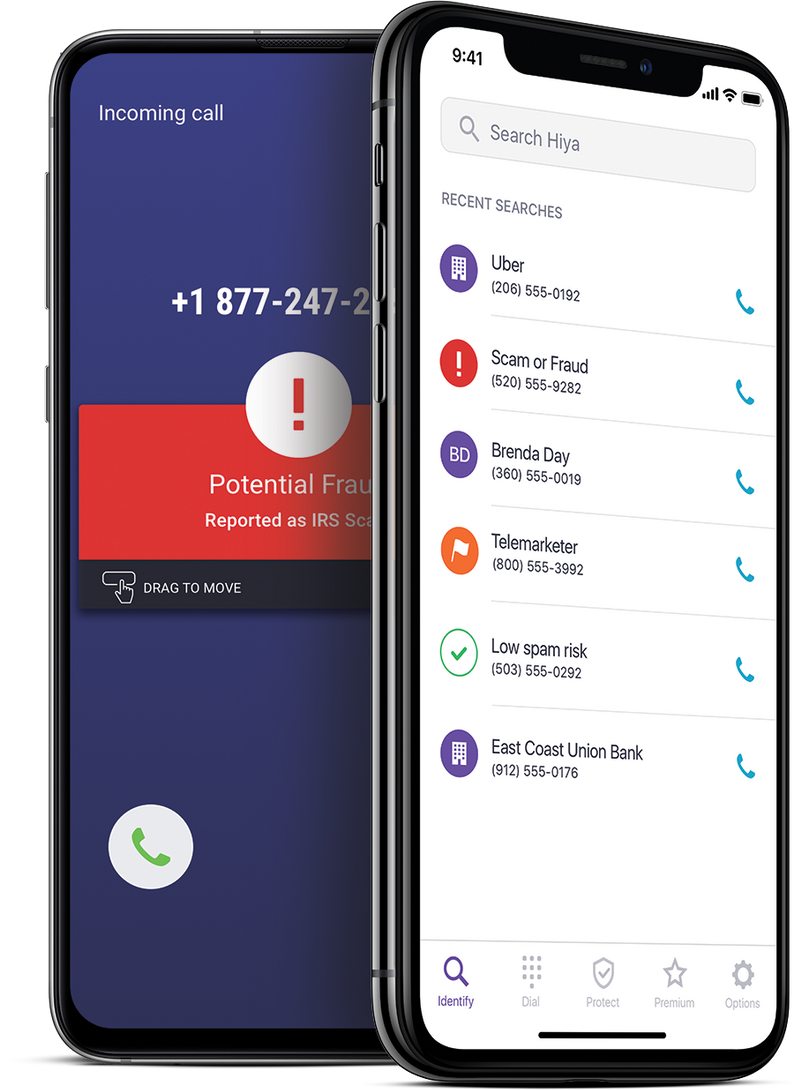 Hiya App de identificación y bloqueo de llamadas Hiya