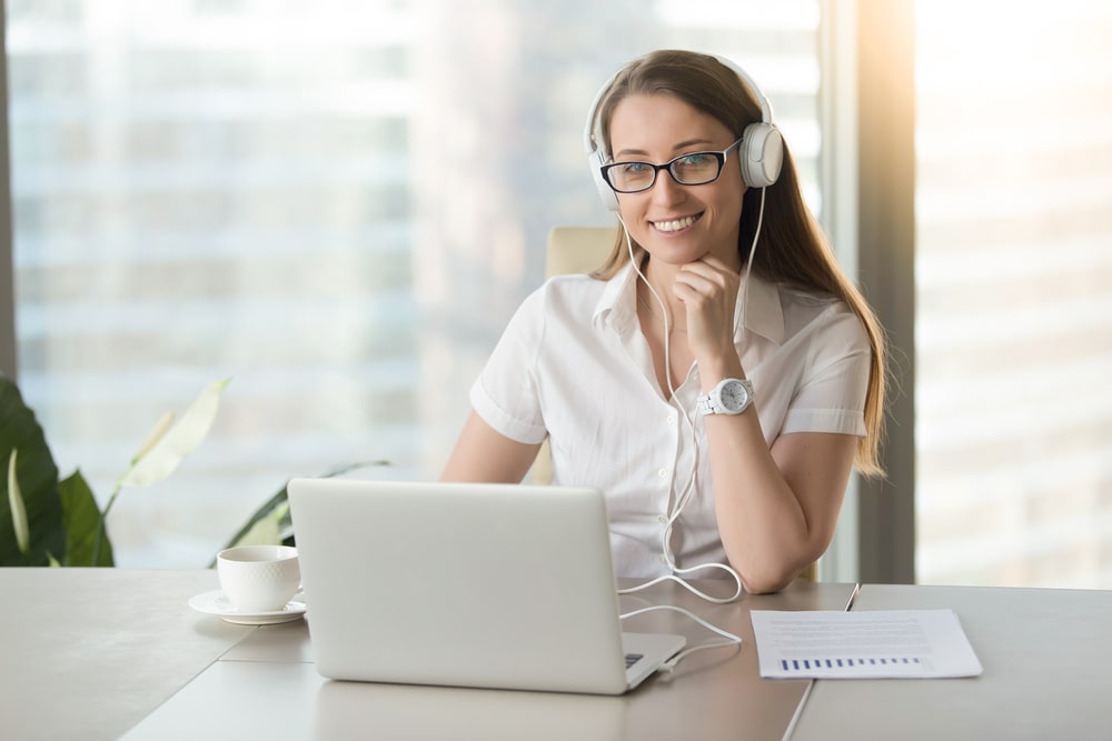 Virtual Executive Assistant with Headset