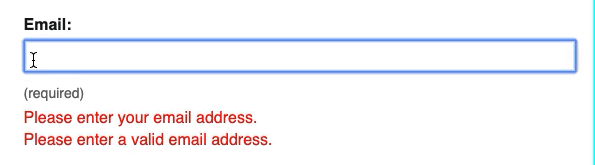 How to Use Error Messages in Online Forms
