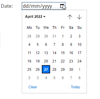 Date Picker