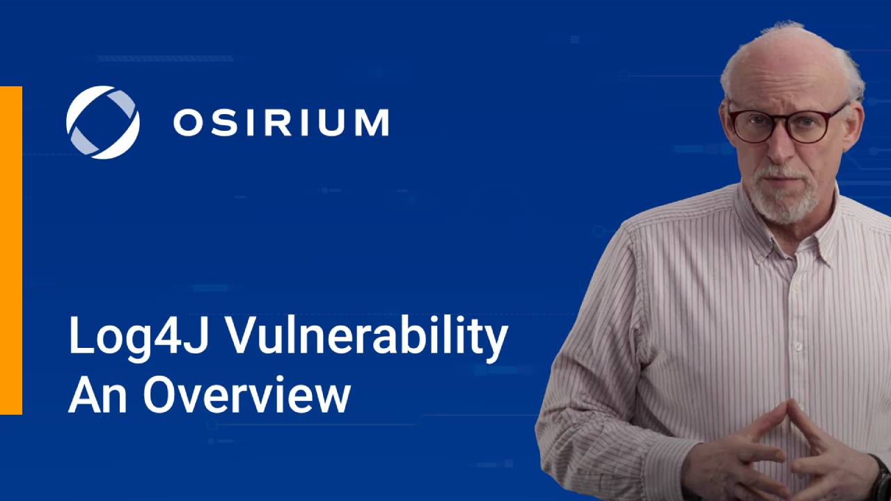 Andy Harris explores the Log4J issue