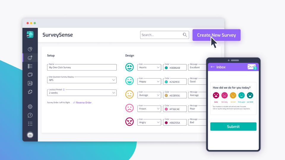 Customer satisfaction software by Marcom Robot