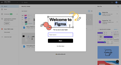 Figma dgitags create project