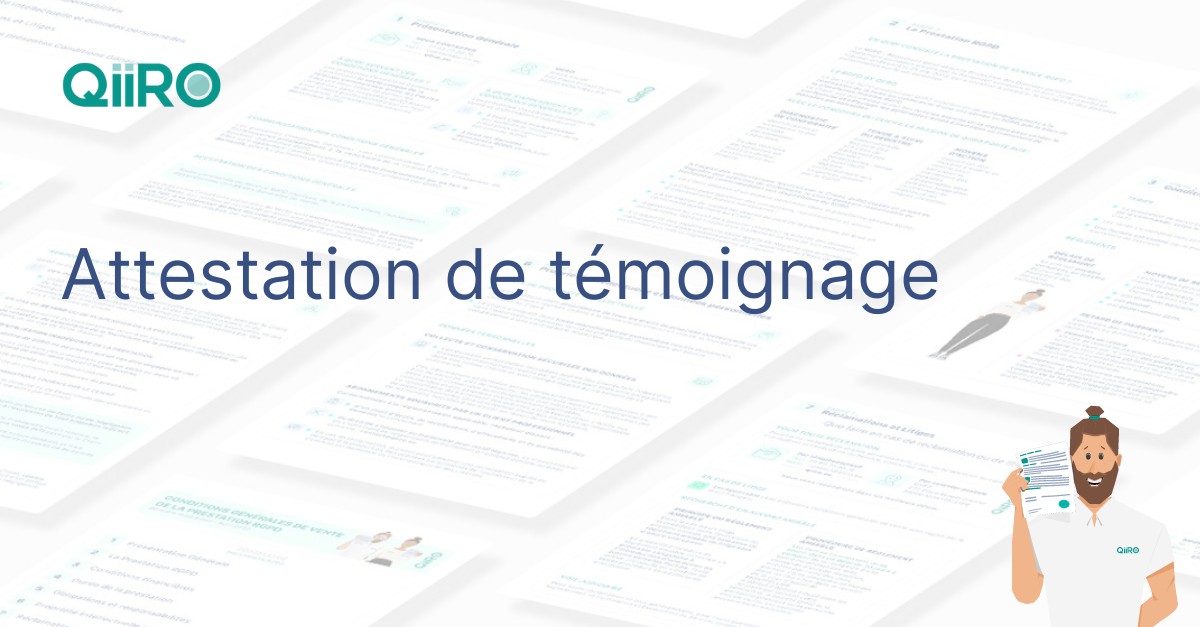 Attestation de témoignage : modèle gratuit à télécharger (2024)