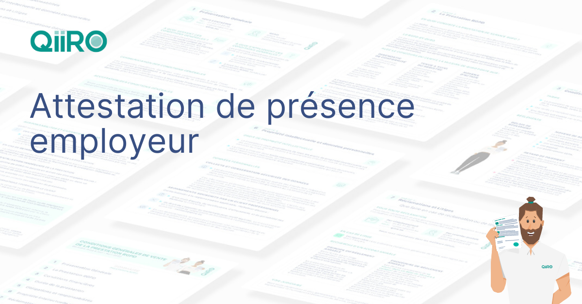Modèle Attestation De Présence à Un Rendez Vous Attestation de présence employeur : modèle gratuit à télécharger