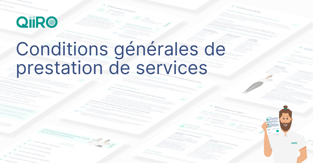 Conditions générales de prestation de services : modèle à télécharger