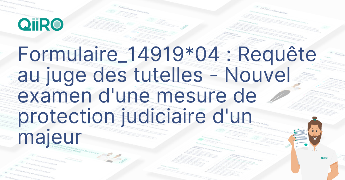 Requête Au Juge Des Tutelles
