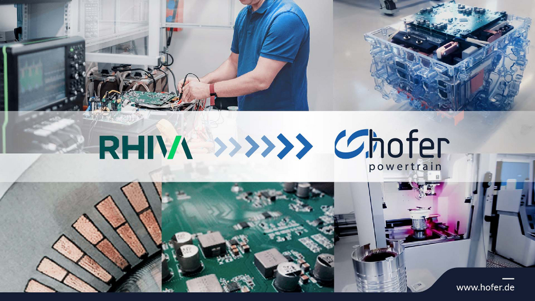 hofer powertrain strengthens its 800V technology portfolio with form