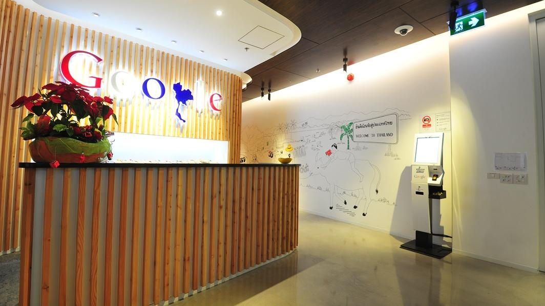 Google’s Thailand office reception