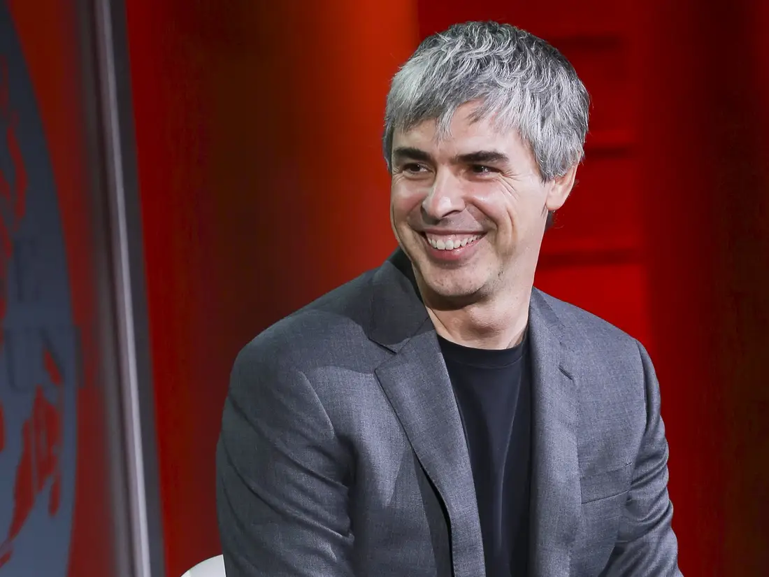 Larry Page, Google co-founder.