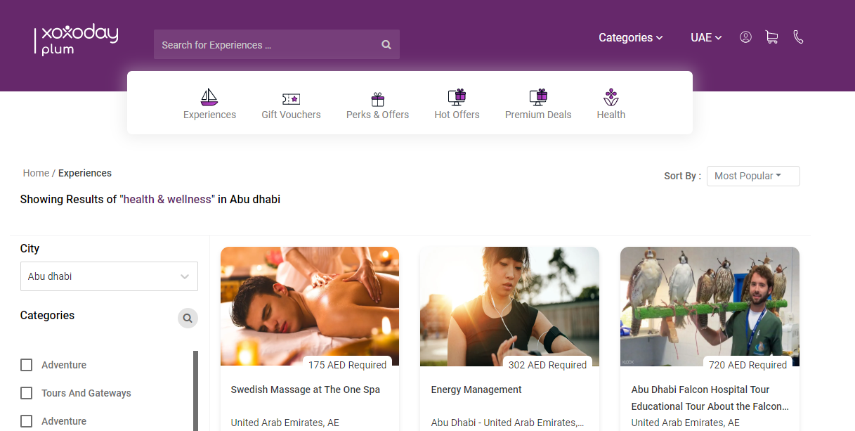 Employee wellness offerings in Xoxoday