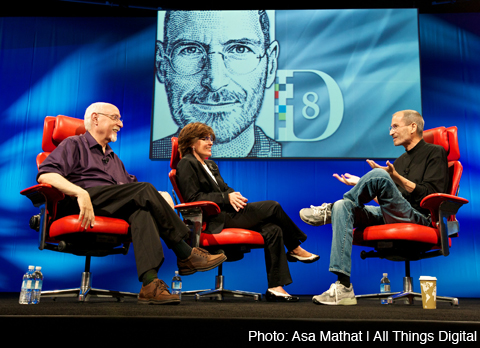 Steve Jobs at the All things Digital conference.
