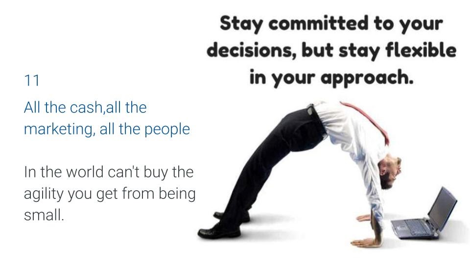 All the cash, all the marketing, all the people
