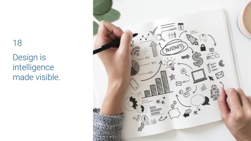 Design is intelligence made visible