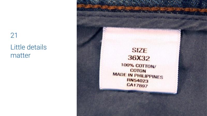 Little details matter