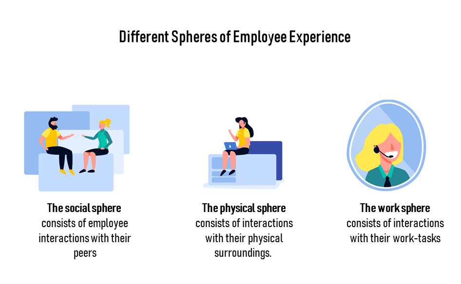 Different Spheres of Employee Experience