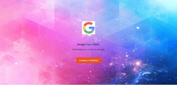 Custom Landing Page