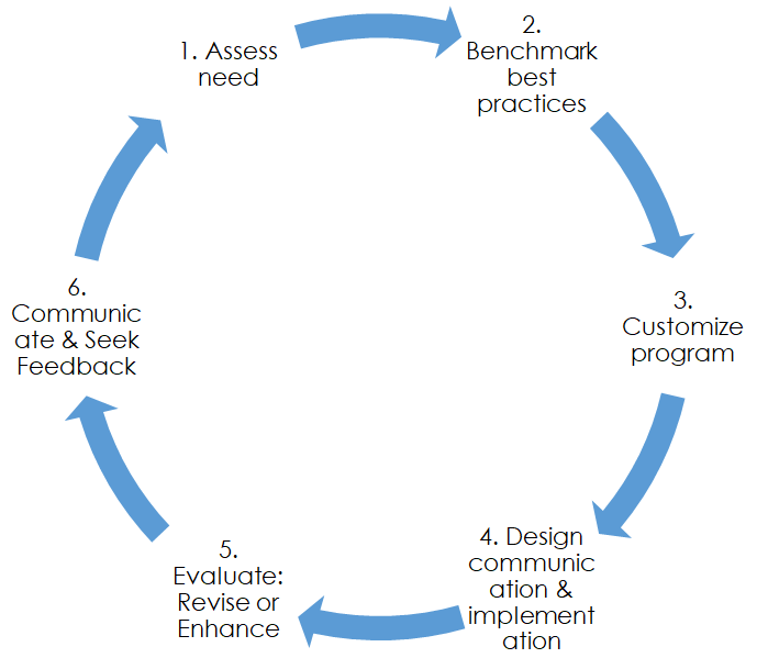Fig 1. Luminous’s HR policy creation process