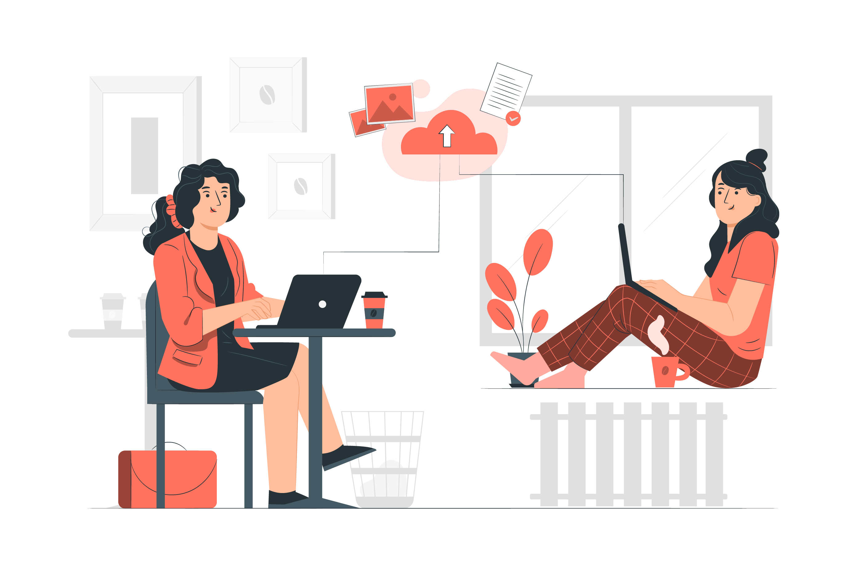 Work from home increases productivity because there are fewer distractions