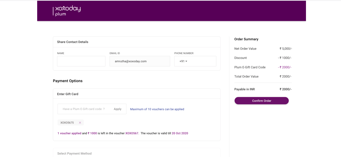 Xoxo codes balance and summary