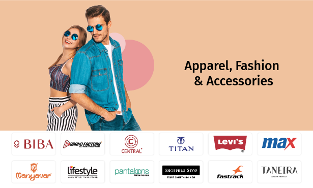 Wardrobe makeover? Why not! Here are some clothing brands for recipients to shop from