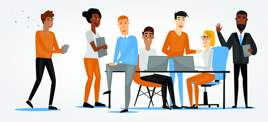 77% of employees list relationships with coworkers as their primary driver of engagement on the job.