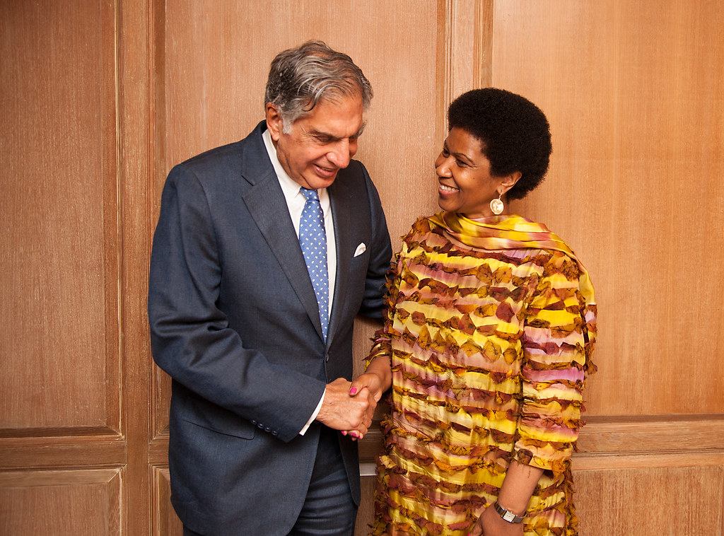 When Ratan Tata met UN Women Executive Director, Mlambo-Ngcuka