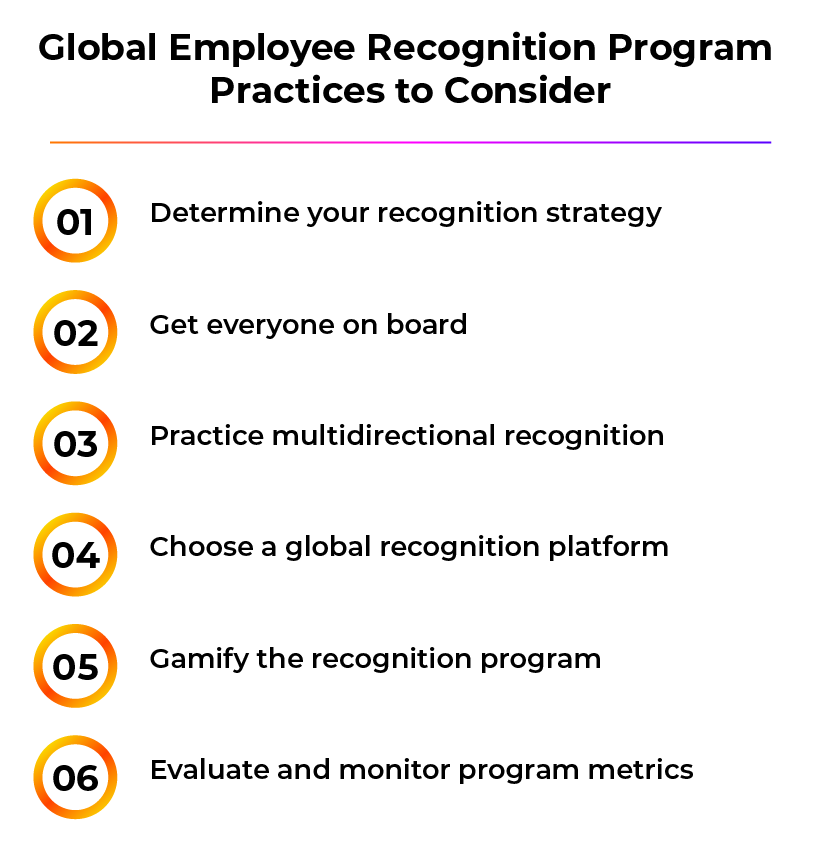 Best Practices to Consider When Designing a Global Employee Recognition Program