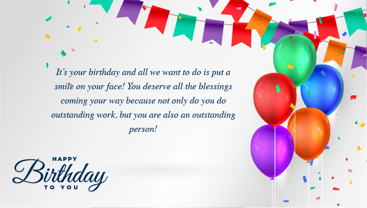 30 Birthday Wishes For Employees To Make Their Day Special Xoxoday