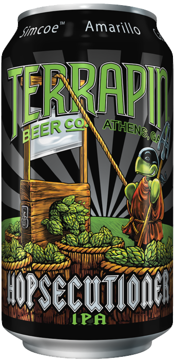TERRAPIN Athens Hopsecutioner Can STICKER decal craft beer brewing brewery