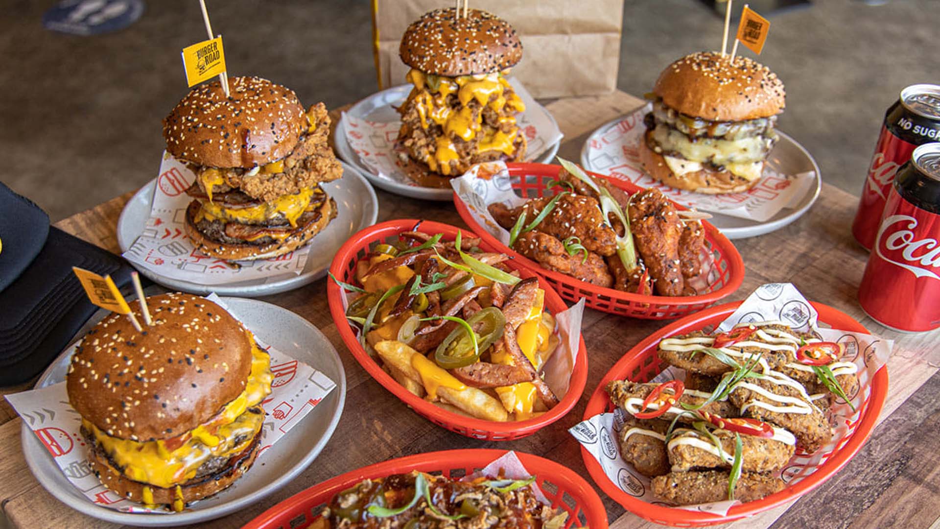 Burger Road Now Open! Searching for the ultimate burger?