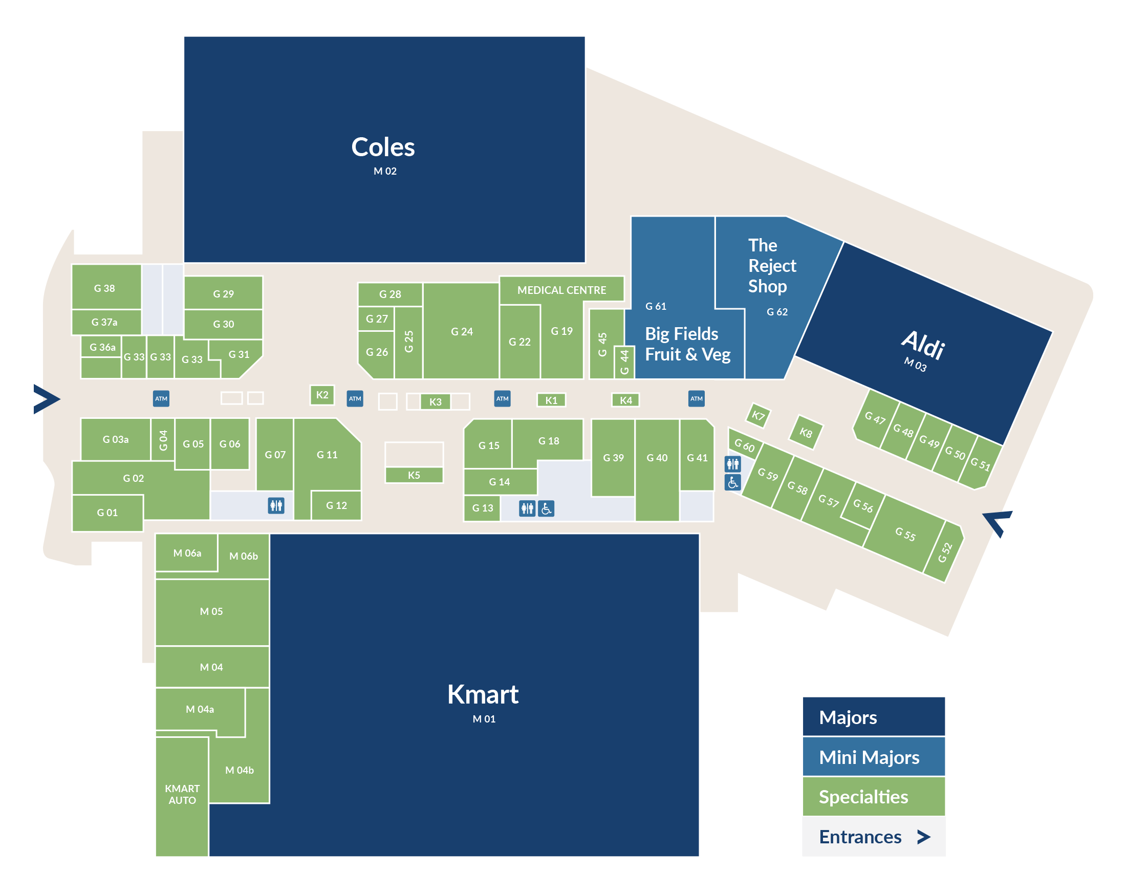 Keilor Central Centre Map