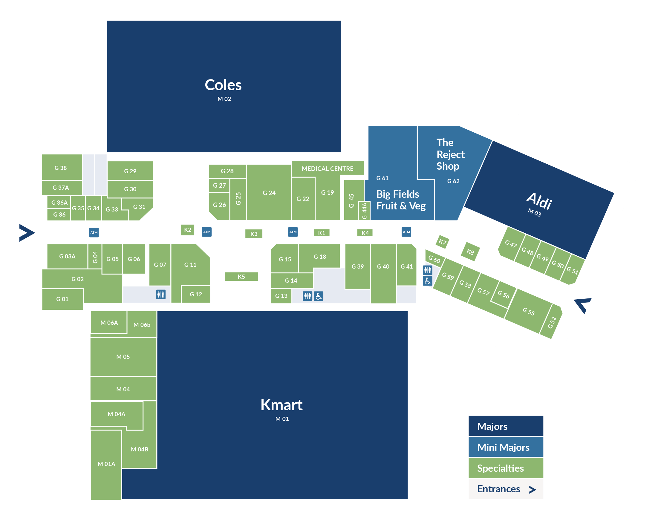 Keilor Central Centre Map