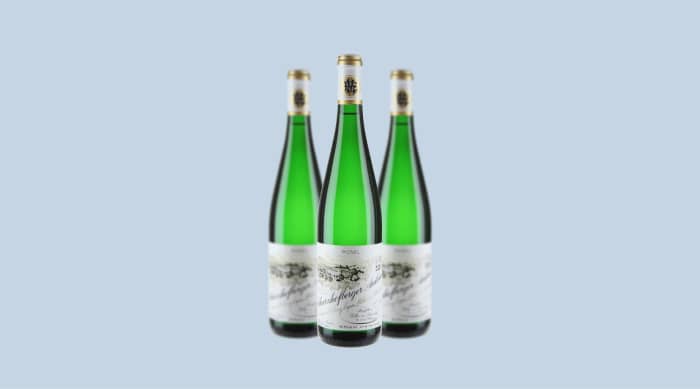 sweet wine: 2018 Egon Muller Scharzhofberger Riesling Trockenbeerenauslese, Mosel, Germany
