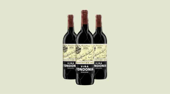 spanish red wine: 2007 R. Lopez de Heredia Vina Tond onia Reserva