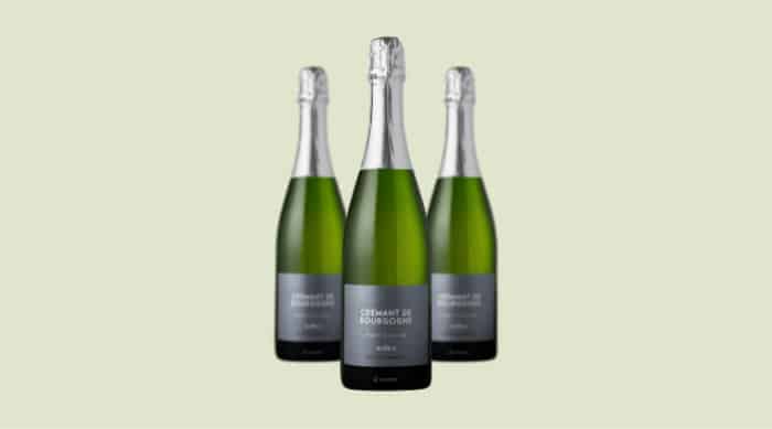 sparkling wine: Vignobles Bulliat NV Brut Nature Crémant de Bourgogne 2014
