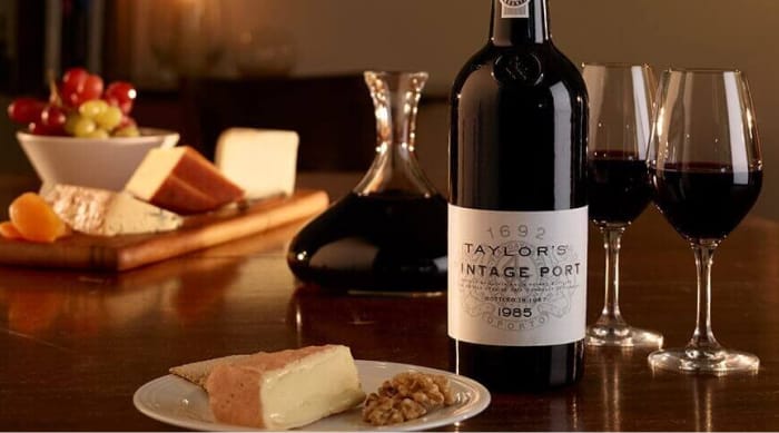 Serving and Drinking Port Wine